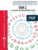 Assessment and Remediation Guide: Unit 2