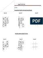 Game-Tic Tac Toe