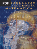 Introducción A La Ecologia Matematica