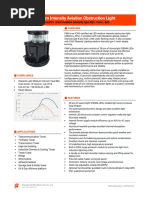 F864 LED Medium Intensity Obstruction Light - Datasheet - v202008v2