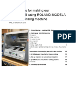 Instructions For Making Our Tinyfabisb Using Roland Modela (MDX-50) Milling Machine