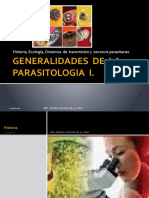 Generalidades de La Parasitologia