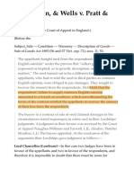 Wallis, Son, & Wells v. Pratt & Haynes - (1911) UKHL 620 - United Kingdom House of Lords - Judgment - Law - CaseMine