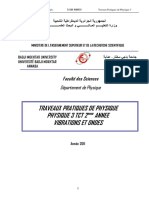 TP Vibrations Et Ondes PDF