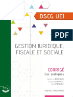 Gestion Juridique Corrigé Corroy 2020