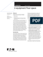 Electrical Equipment Floor Space: Application Paper AP083007EN