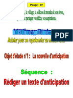 Projet 4 - Recit D'anticipation