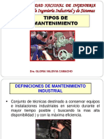 Tipos de Manteenimiento