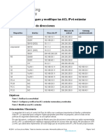 5.2.7 Packet Tracer - Configure and Modify Standard IPv4 ACLs