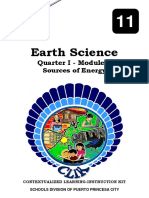 Earth Science: Quarter I - Module 7