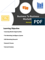 Business To Business Marketing