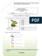 Prueba Informal 1 Basico 2020