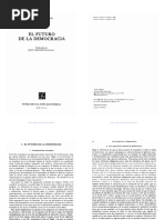 Unidad 4 - Texto 4 - Bobbio - El Futuro de La Democracia. Capitulo 1 y 2.