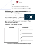 1B-XCC2 Esquema de Redacción para Un Párrafo Enumerativo A Partir de Una Consigna 2017 - III