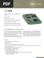 Option GTM378 DS Eng