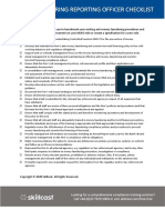 Mlro Responsibilities Checklist 20Q1 PDF