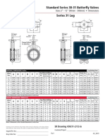 Standard Series 30-31 Butterfly Valves Series 31 Lug Series 30 Wafer