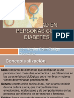 SEXUALIDAD EN PERSONAS CON DIABETES. Lic. Martha Edith Zúñiga González PDF