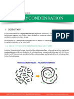 Fiche Péda La Polycondensation MAJ 2019 PDF