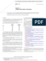 Pressure Vessel Plates, Alloy Steel, Chromium-Molybdenum: Standard Specification For