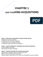 Chapitre 1 Les Fusions-Acquisitions