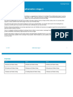 Scheme of Work - Mathematics Stage 3: Cambridge Primary