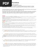 Articulatory Phonetics: 1) Voice