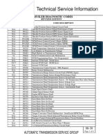 Technical Service Information: Chrysler Diagnostic Codes