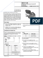 MCV111B Electrical Displacement Control