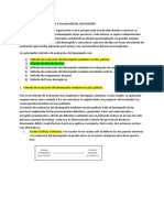 MÉTODOS TRADICIONALES DE EVALUACIÓN DEL DESEMPEÑO Trabajo Segunda Unidad