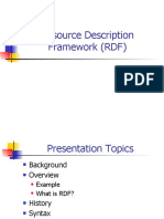 Resource Description Framework (RDF)