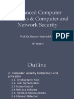 Advanced Computer Networks & Computer and Network Security: Prof. Dr. Hasan Hüseyin BALIK (8 Week)