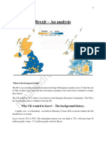 Brexit - An Analysis: Why UK Wanted To Leave? - The Background History