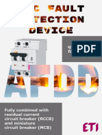 Detects and Quenches Arc Faults in Final Circuits