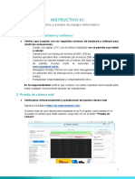 01 - Instructivo - Requisitos y Prueba Del Equipo Informático