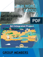 Art Integration Meghalaya Topic