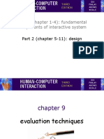 Part 1 (Chapter 1-4) : Fundamental Components of Interactive System