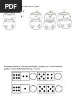 Dibuja en Cada Pecera La Cantidad de Peces Que Se Te Indique