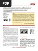 Bluetooth Based Home Automation System Using An Android Phone