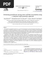 Estimating Groundwater Mixing Ratios and Their Uncertainties Using A Statistical Multi Parameter Approach