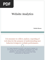 Website Analytics - Forever 21