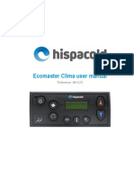 MH-012 Ecomaster Clima User Manual PDF