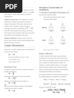 Newton's Laws: Principle of Conservation of Momentum