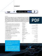 BW Broadcast DSPX-FM Datasheet PDF