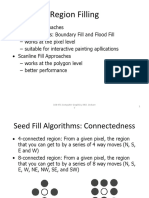 Region Filling: 168 471 Computer Graphics, KKU. Lecture 7 1