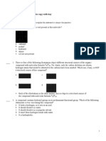 Practice Biochem Test - Website Copy With Key: Multiple Response