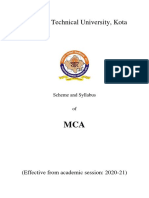 MCA Syllabus2020