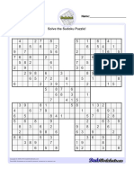 Sudoku Samuari Five 1 v9