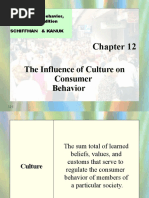 The Influence of Culture On Consumer Behavior