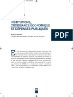 Croissance Economique Et Dépenses Publiques PDF